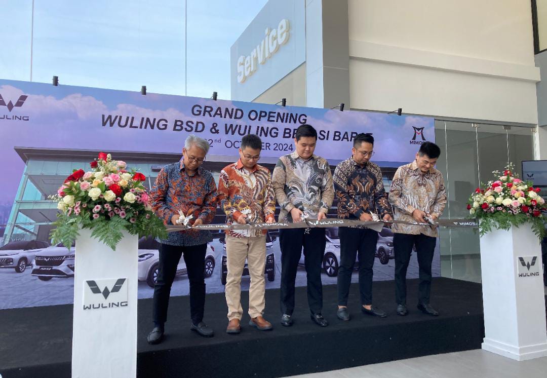 Wuling Bersama PT. Mimosa Abadi Meresmikan Dua Diler Terbaru di BSD dan Bekasi Barat