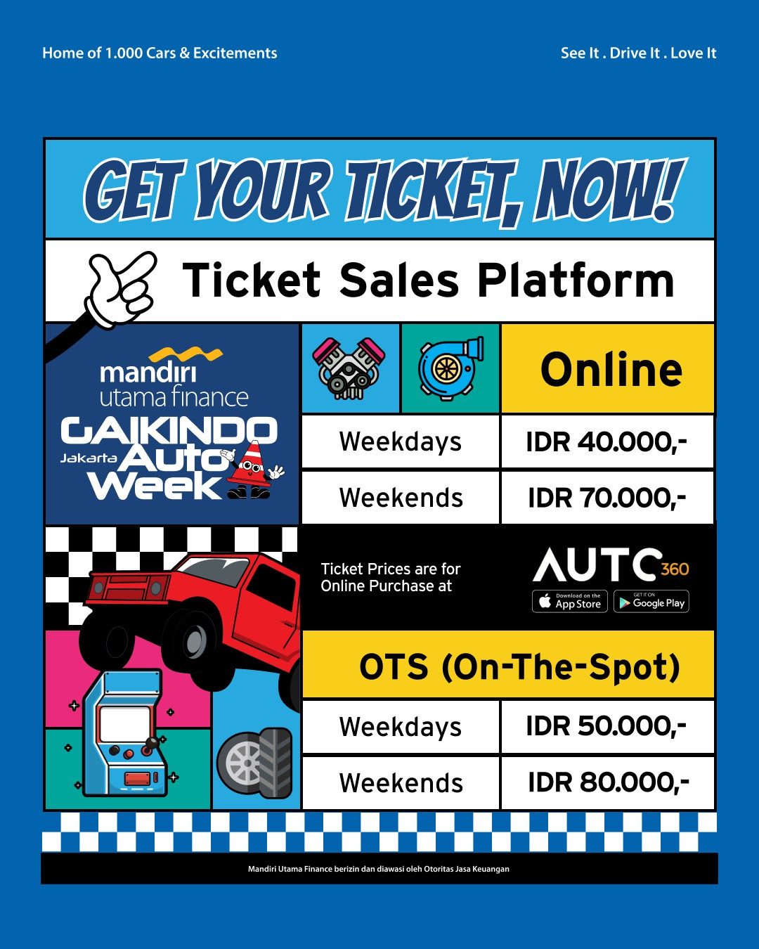 Cara Praktis Mendapatkan Tiket MUF GJAW 2024: Pameran Otomotif Terbesar Akhir Tahun
