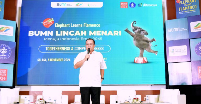 IPB University dan BUMN Gelar Booktalk "Elephant Learns Flamenco" “Elephant Learns Flamenco”
