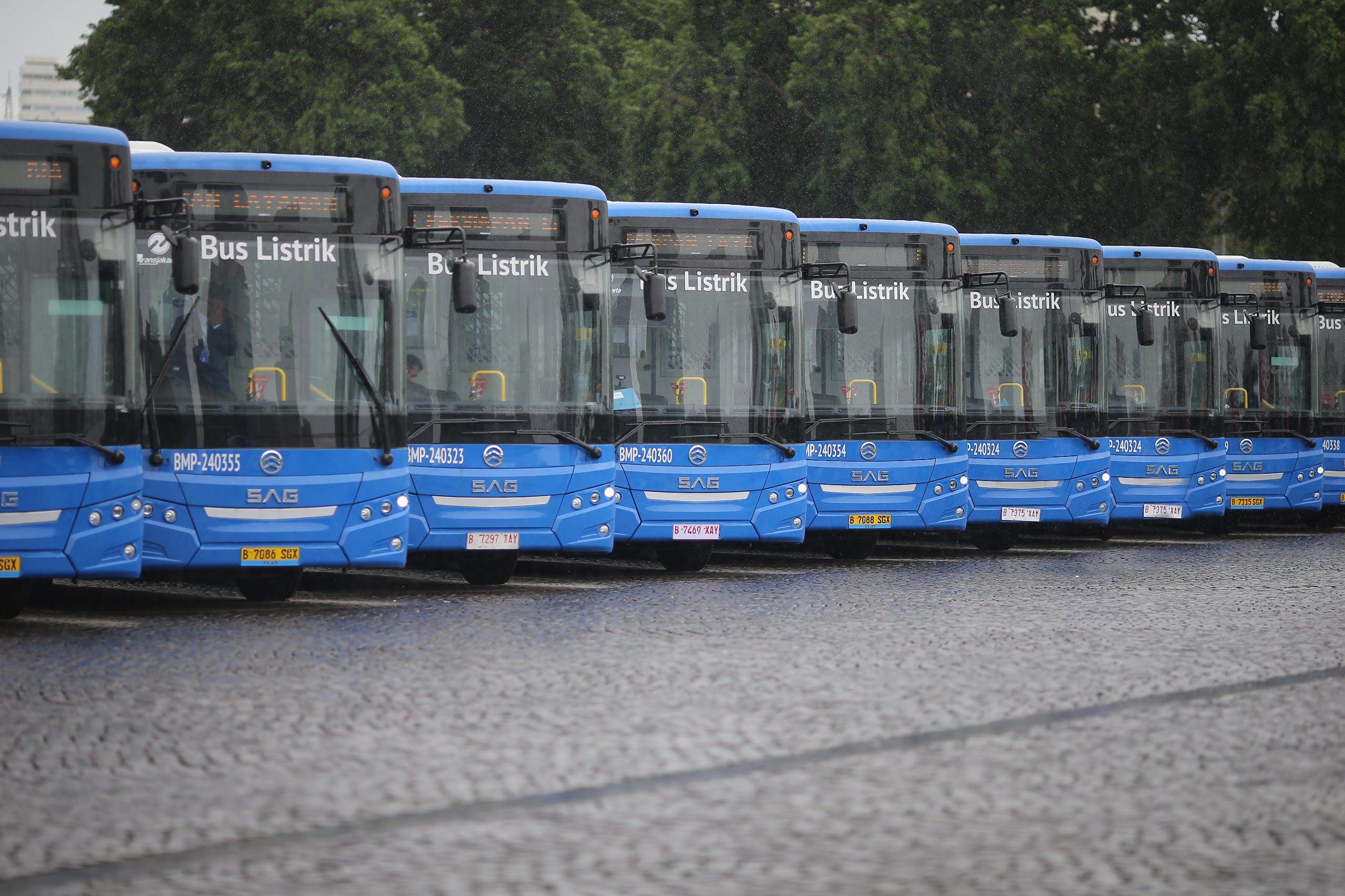 90 Bus Listrik Golden Dragon dari SAG, Wujud Komitmen Jakarta Menuju Net Zero Emission