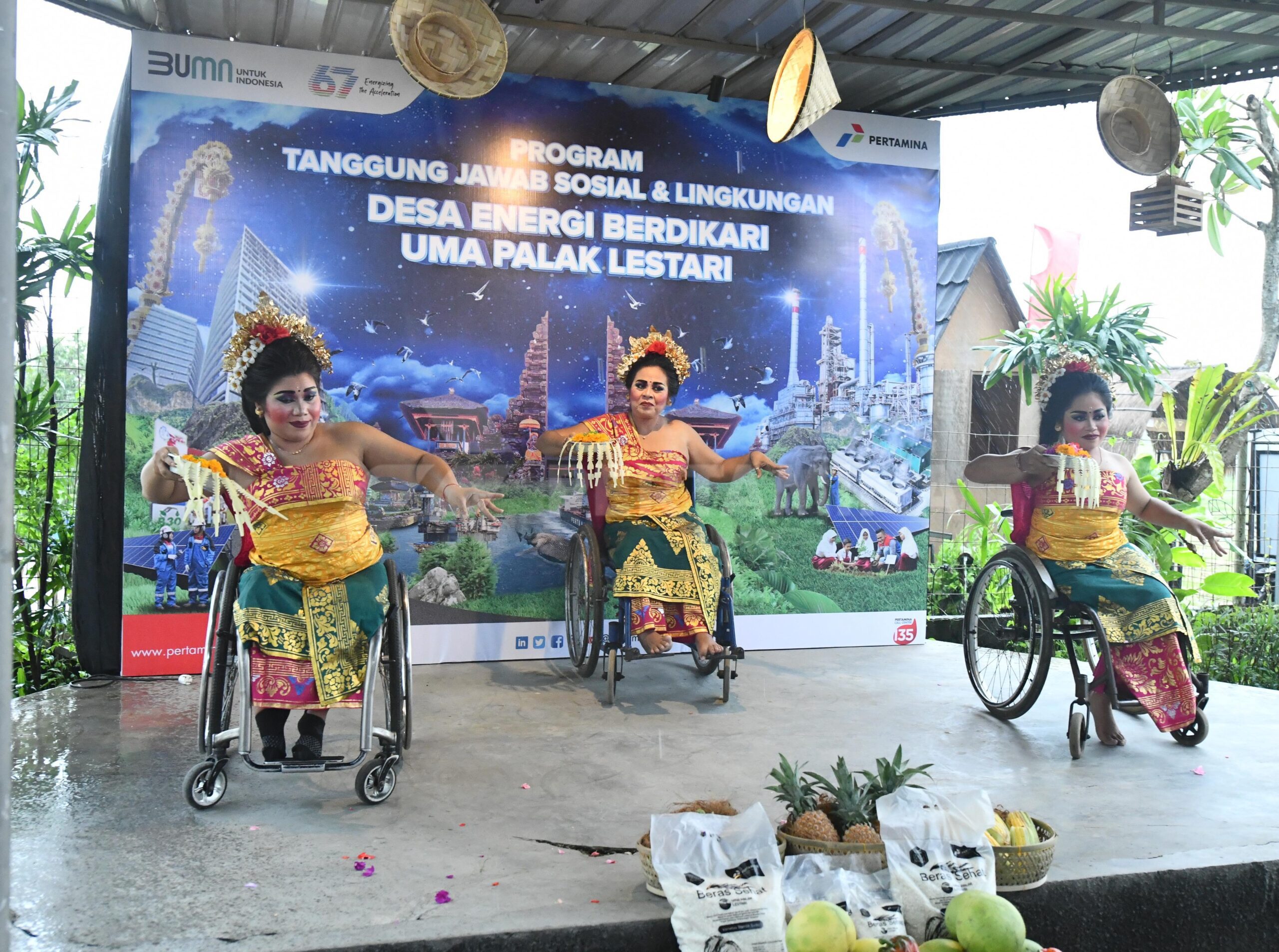 Komunitas Difabel di Ubud Berkembang Berkat Program Pertamina