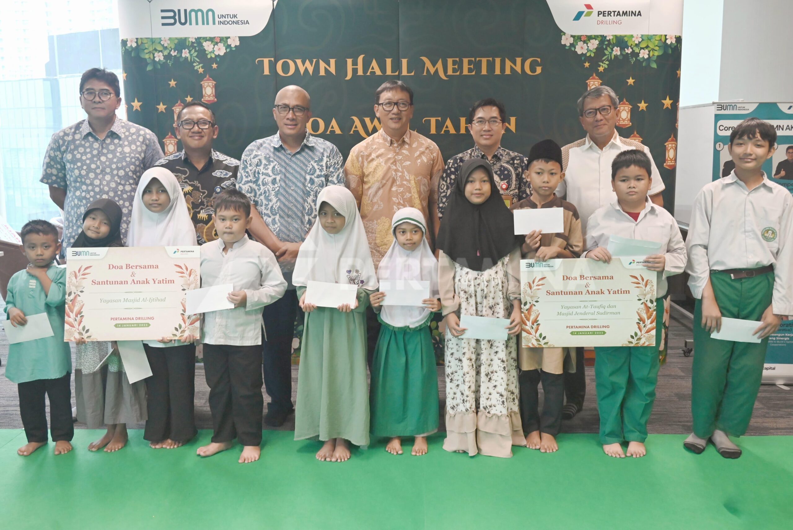 Pertamina Drilling Awali Tahun 2025 dengan Townhall Meeting dan Doa Bersama