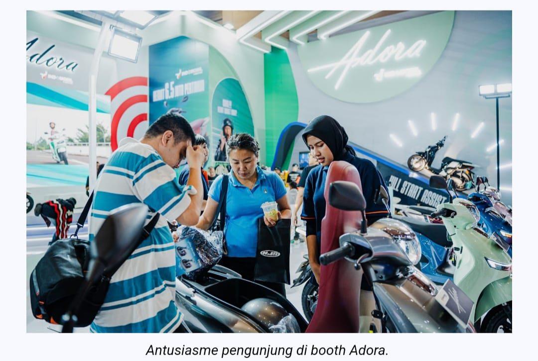 Revolusi Listrik Dimulai: Adora Curi Perhatian di IIMS 2025 dengan Fitur Canggih dan Test Ride Memukau