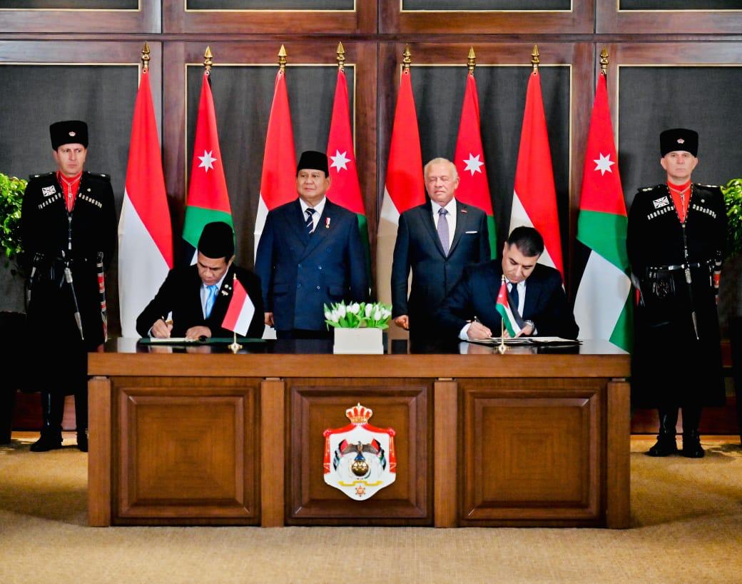 Mentan RI dan Menteri Yordania