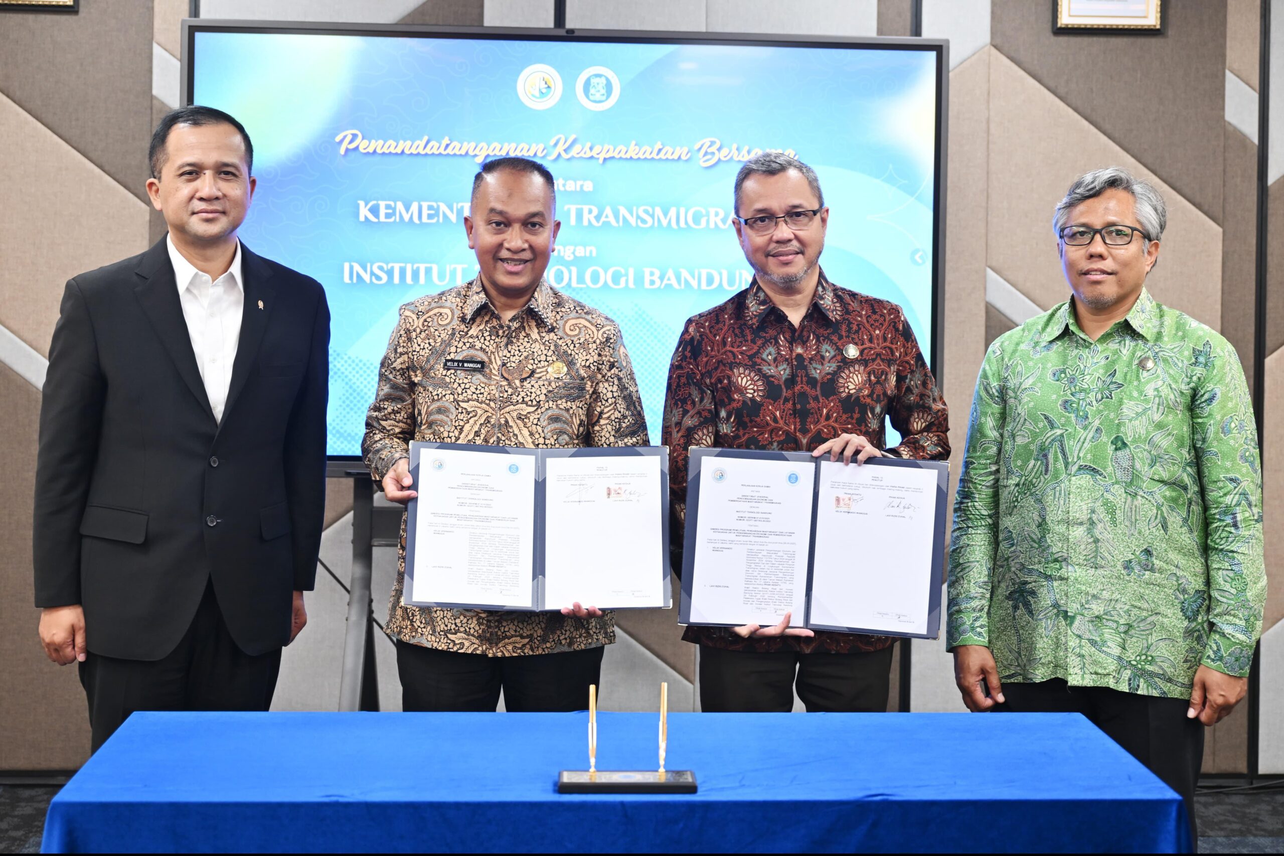 Indonesia's New Frontier: ITB and Ministry of Transmigration Partner for Innovation-Driven Development