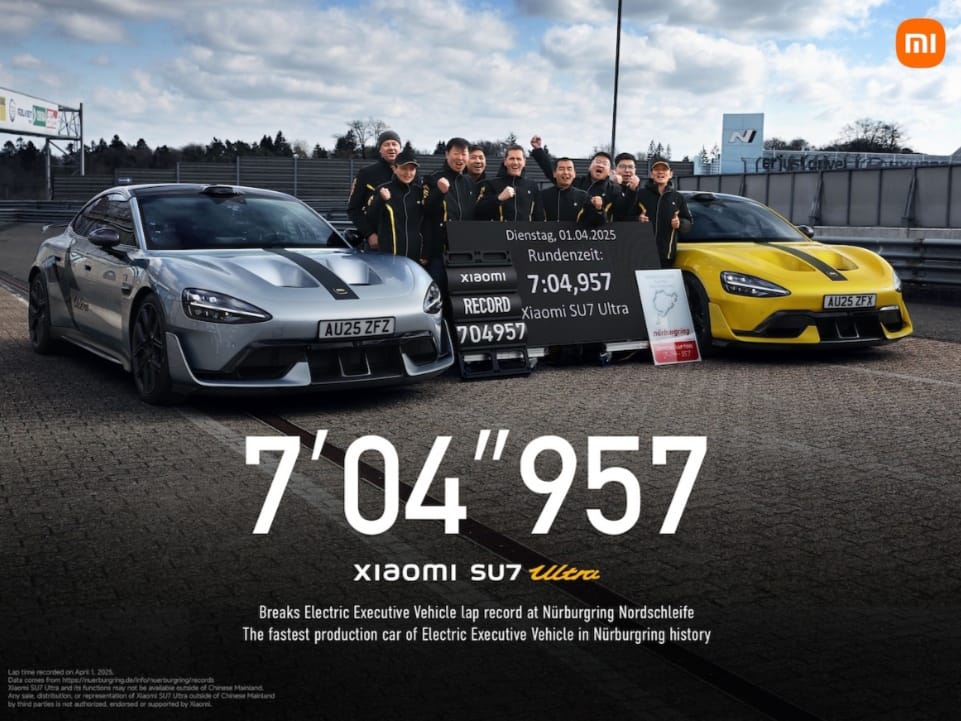 Xiaomi SU7 Ultra Catat , Pecahkan Rekor Baru untuk Mobil Listrik Mewah