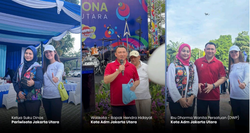 Jakarta Kelapa Gading Gelar “Rasa Rasa” & Ikut Senam Primadona Bareng Walikota Jakarta Utara