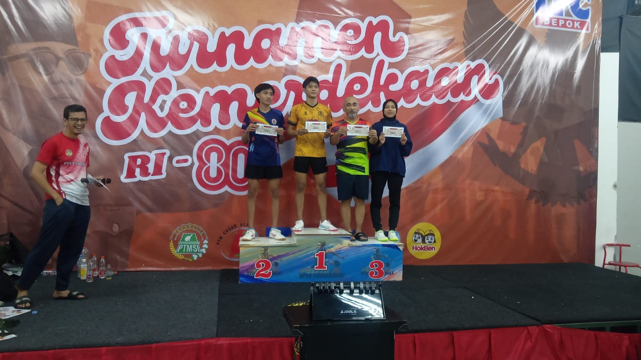 Depok Bidik PORPROV Jawa Barat 2026, Atlet Tenis Meja Mulai Unjuk Gigi