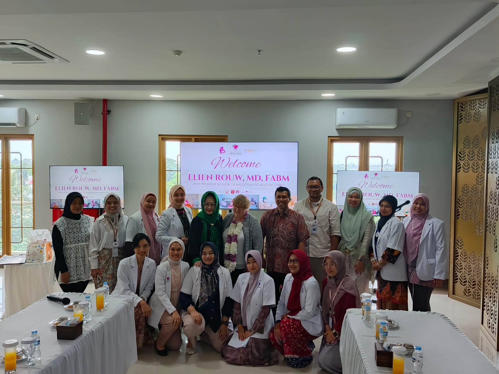 A New Era of Lactation Excellence: Dr. Elien Rouw’s International Visit to RS Permata Depok